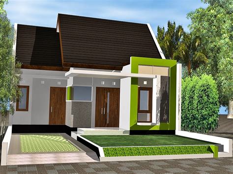 Kumpulan Gambar Desain Rumah Hook minimalis 1 Lantai Type 45 Terbaru