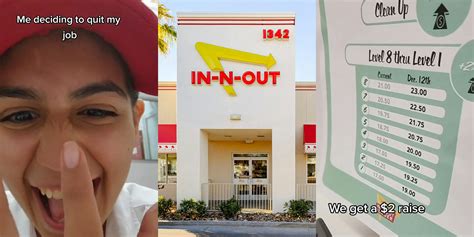 In-N-Out Worker Learns Employees Are Getting $2 Raise After Quitting