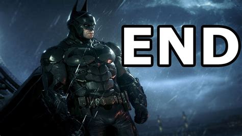 Batman arkham knight ending - mahachi