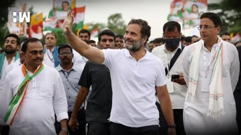 Watch: As People Chant Modi-Modi Rahul Gandhi Gives Them Flying Kisses ...