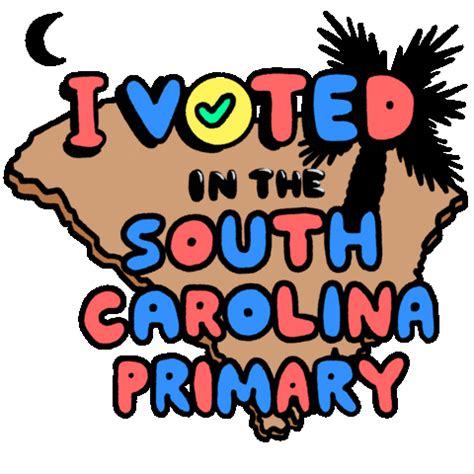 South Carolina Election Sticker