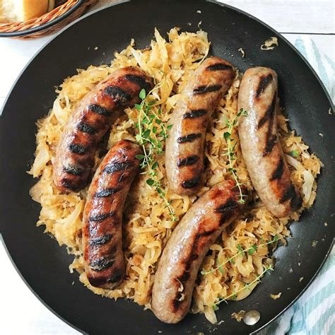 Authentic German Bratwurst Sausage Recipe | Dandk Organizer