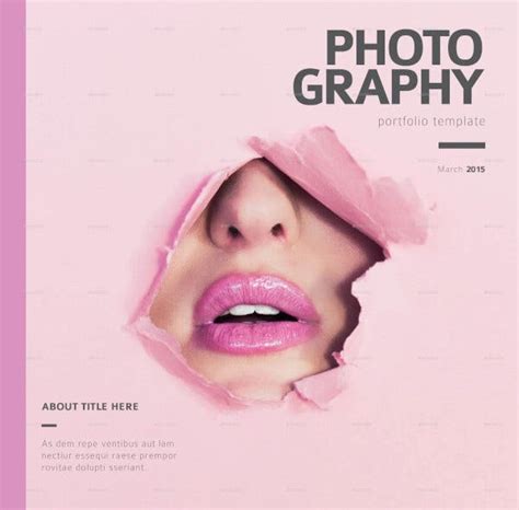31+ Photography Portfolio Templates - Word, PSD, Publisher, InDesign, PDF