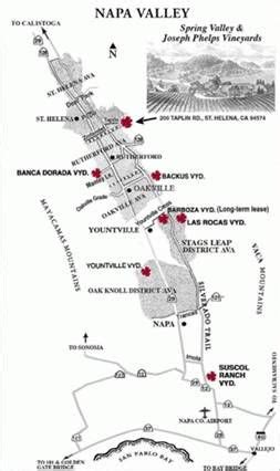 Napa Valley Map, California, USA | Napa valley trip, Napa valley map, Wine boutique
