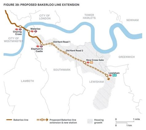 TFL rules out Bricklayers Arms Tube station in Bakerloo Line extension ...