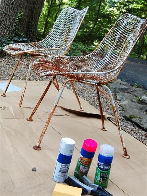 Cool Spray Paint Ideas That Will Save You A Ton Of Money: How To Spray Paint Metal Patio Furniture