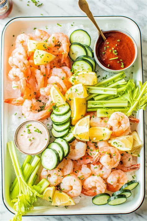 Shrimp Platter Recipe for Cocktail Parties - College Housewife