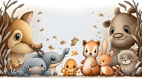 Cute Animal Powerpoint Background For Free Download - Slidesdocs