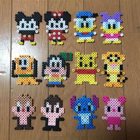 Disney Characters | Perler bead disney, Hama beads design, Perler bead art