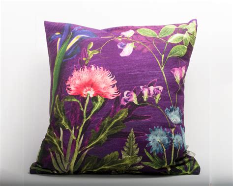 Scatter Pillow Perfect Home Decor Handmade Floral Cushions Botanical ...