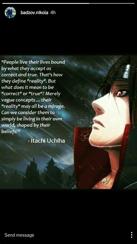 Pin by Yagami Light on Anime | Itachi quotes, Naruto quotes, Naruto funny