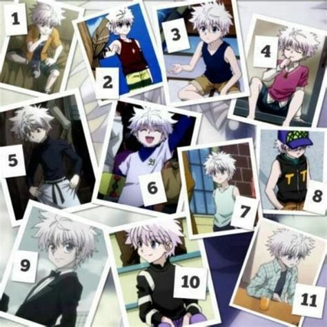 Killua White Pants Outfit