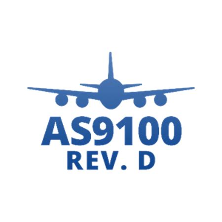 AS9100 rev D Certification in aerospace excellence