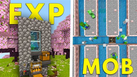 3 SUPER SIMPLE BEGINNER Farms For Minecraft Bedrock 1.20.15 || XP & Mob ...