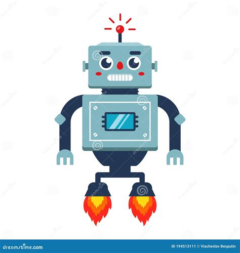 The Flying Eye Robot, 3D Illustration Stock Photography | CartoonDealer ...