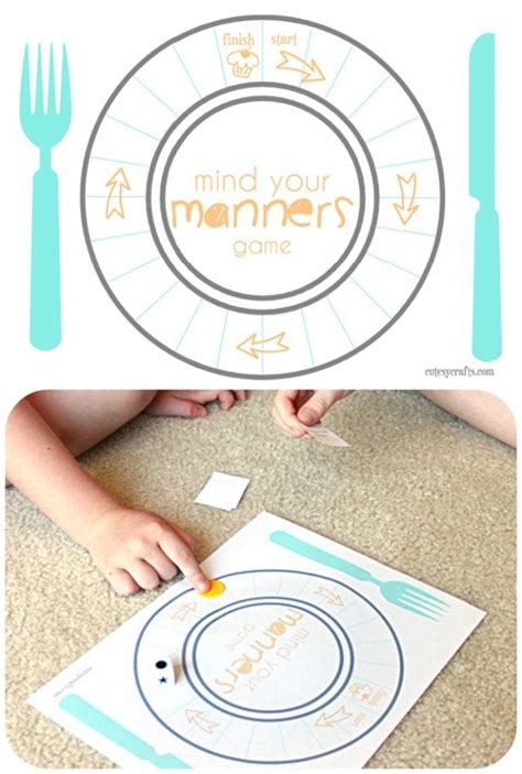 Tools for Surviving Restaurants and Teaching Table Manners to Kids - Cutesy Crafts