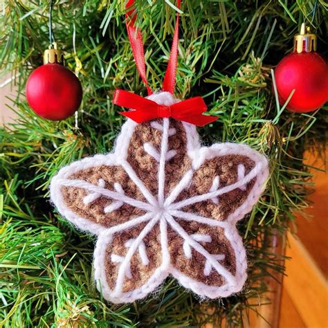 Christmas Cookie Ornament 🍪🎅🏽 | Christmas crafts, Crochet christmas ...