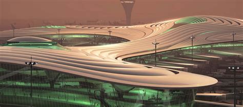 MAD Architects’ ‘Harbin Airport T3 Terminal’ Designed As A Snowflake on landscape | The Strength ...