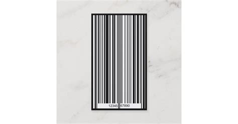 Barcode Business Card | Zazzle