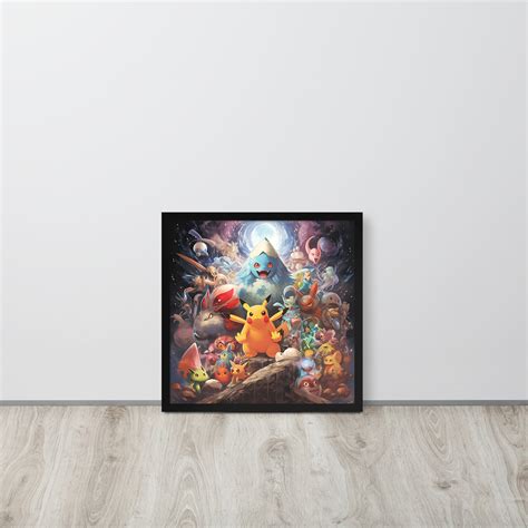 Pokémon Poster Pokémon Art - Etsy