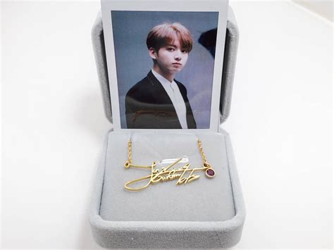 BTS Signature Necklace Bts V Bts Jimin Bts J-hope Bts | ubicaciondepersonas.cdmx.gob.mx