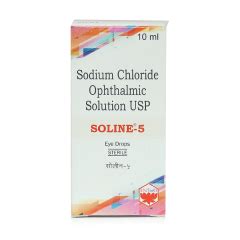 Soline 5 Eye Drops 10ml : Price, Uses, Side Effects | Netmeds