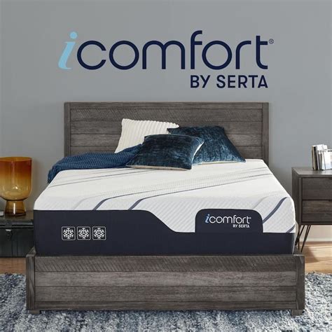 Serta iComfort 12.5-in Soft King Memory Foam Mattress in the Mattresses department at Lowes.com