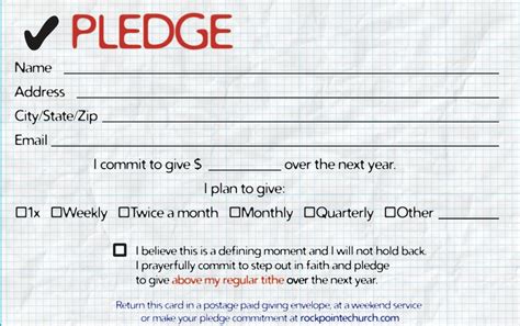 Free Printable Drug Free Pledge Cards | Free Printable