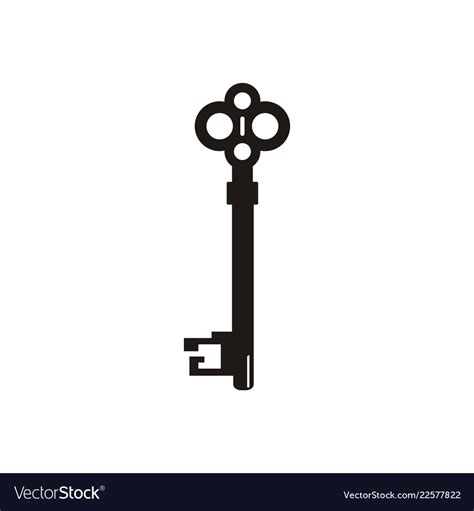 Key logo design Royalty Free Vector Image - VectorStock