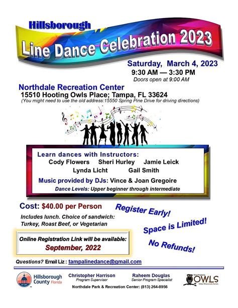 Line Dance Celebration 2023, Northdale Recreation Center, Tampa, 4 ...