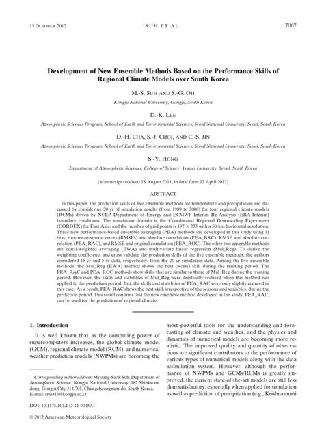 (PDF) The Effect of Grid Spacing and Domain Size on the Quality of Ensemble Regional Climate ...