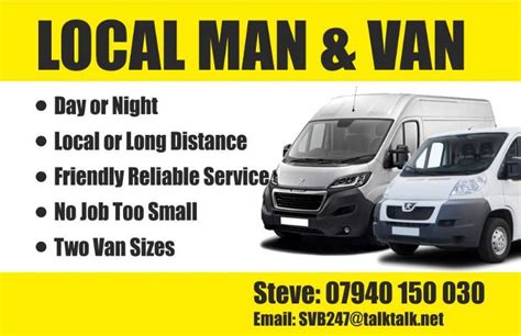 The Man with the Van, Lytham St. Annes | Man and Van Hire Company - FreeIndex