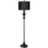 Metal Weave Giclee Glow Black Bronze Floor Lamp - #89V47 | Lamps Plus