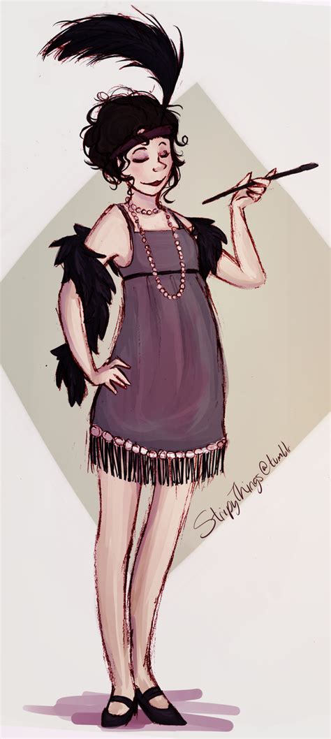 1920s Flapper by purplesam on DeviantArt