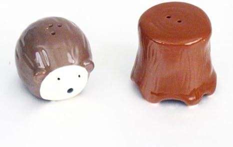 Amazon.com: TAG Hedgehog & Tree Salt & Pepper Shakers: Salt And Pepper Shaker Sets: Home & Kitchen