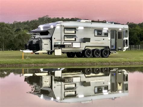 Kedron Caravans Unveils Amazing Tri-axle Caravan - Video | Caravan, Travel trailer camping, Off ...