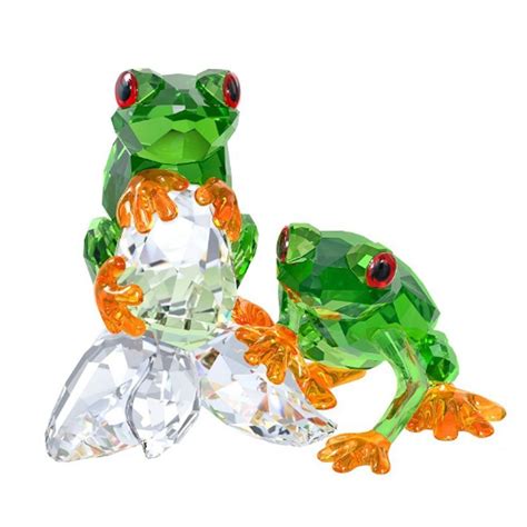 Swarovski Crystal Frogs Figurine ~ Awesome New Gift Ideas | Swarovski crystal figurines, Crystal ...