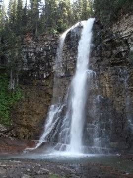 Hike to St. Mary Falls, Virginia Falls and Baring Falls in Glacier ...