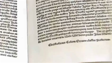 Spanish & American police recover stolen Columbus letter | Euronews