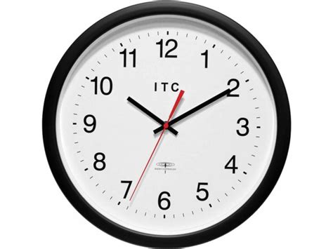 Time Keeper Radio Control Classroom Wall Clock 14", Wall Clocks