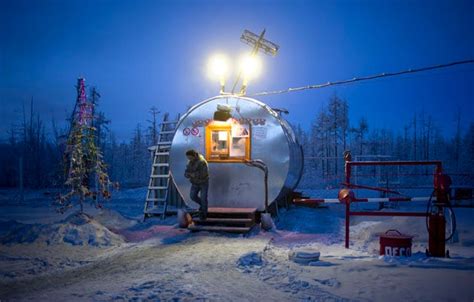 Photographs of Oymyakon, the Coldest Village on the Face of the Earth