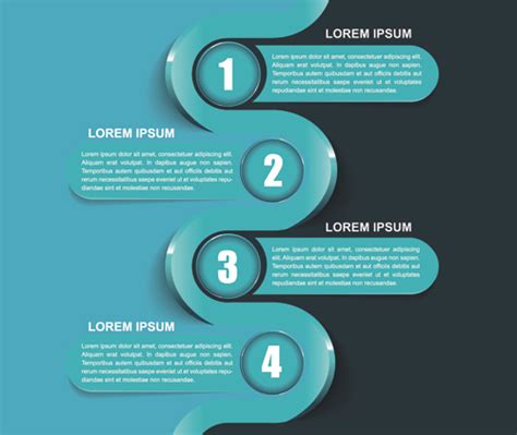 Vector templates modern business design graphics 02 free download