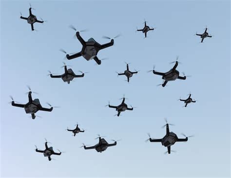 Military Drone Swarm Intelligence Explained - Sentient Digital, Inc.