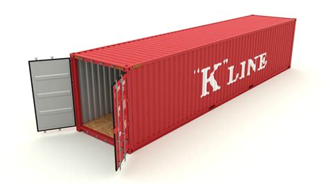 Shipping Container K Line - 3D Model by dragosburian