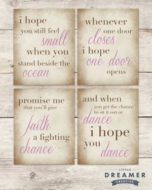 I Hope You Dance Quotes. QuotesGram