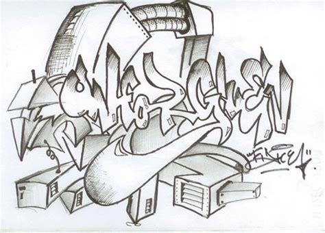 33+ Best Graffiti Pencil Drawings & Sketches for your Inspiration | Free & Premium Templates