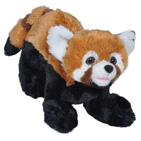 Wild Republic Red Panda Plush, Stuffed Animal, Plush Toy, Gifts for Kids, Playful Series 10 ...