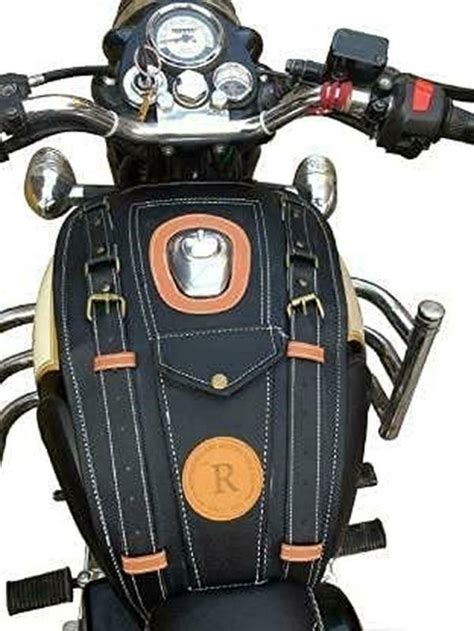 AMAFLIP Brown Bullet Classic 350 Bike Bullet Tank Cover 1 L (20 x 12 x 5 cm) - JioMart