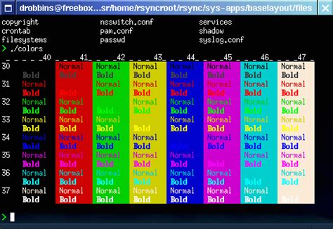 How to change font and background color in shell terminal | Linux from ...