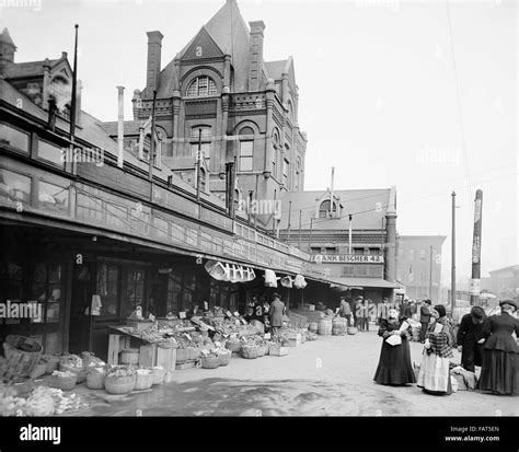 City Market, Kansas City, Missouri, USA, circa 1906 Stock Photo - Alamy